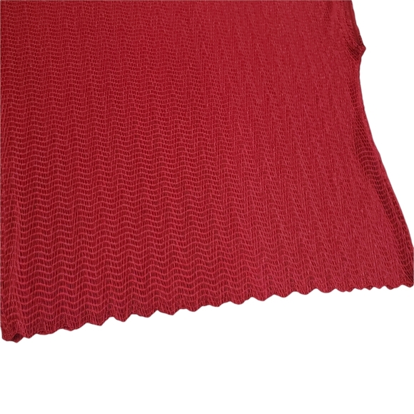 Tanjay Crew/Round  neckline Stretchy Short Sleeve Blouse - Picture 3 of 8